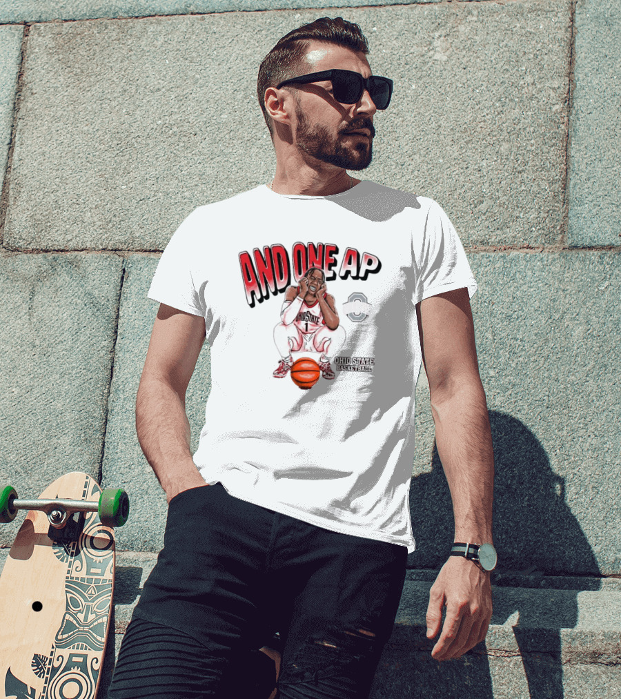 And One AP Ohio State Basketball T-Shirt