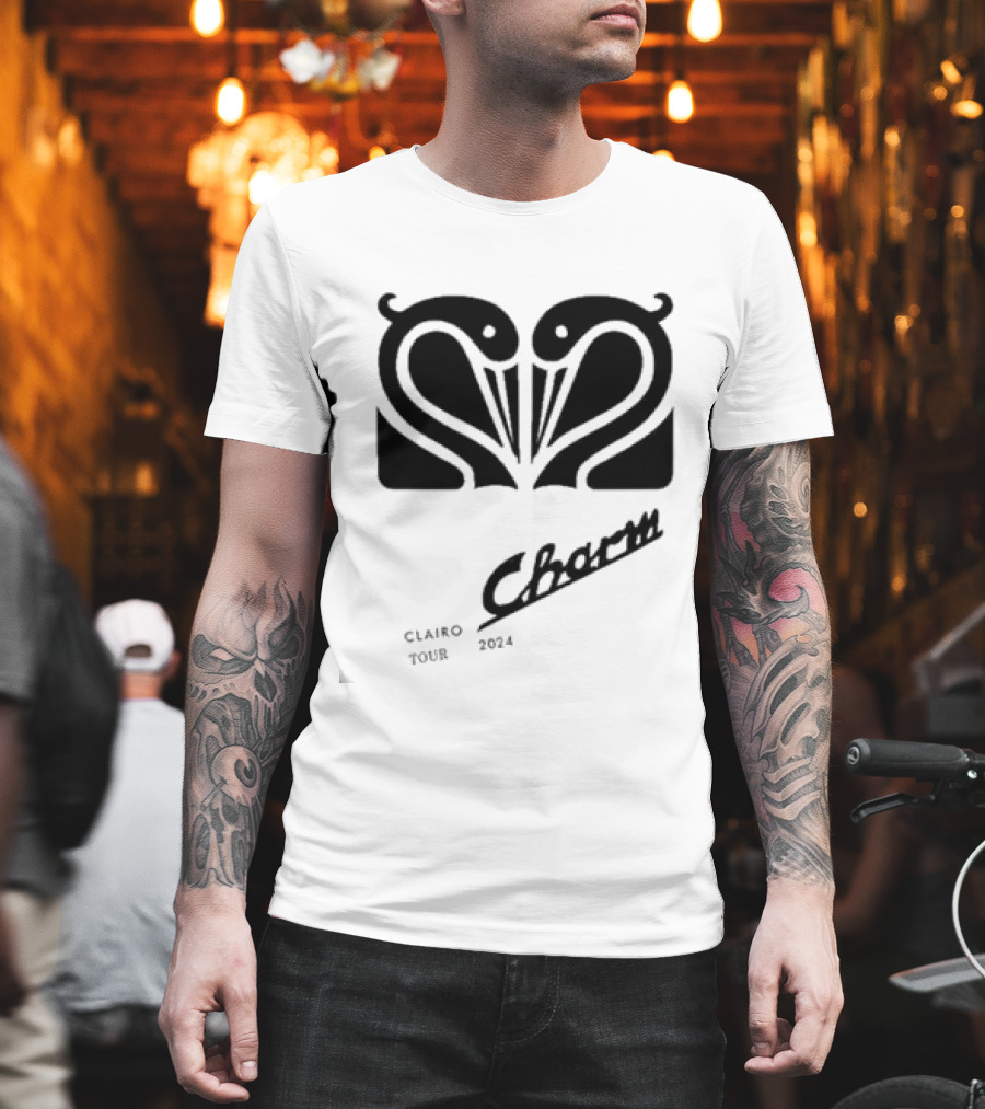 Clairo Charm Swan Tour T-Shirt