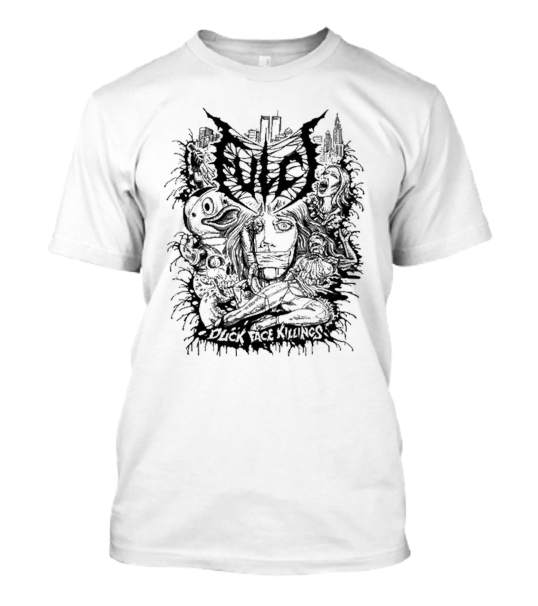 Fulcicult Fulci Extreme Movies For Extreme People Duck Face Killings T-Shirt