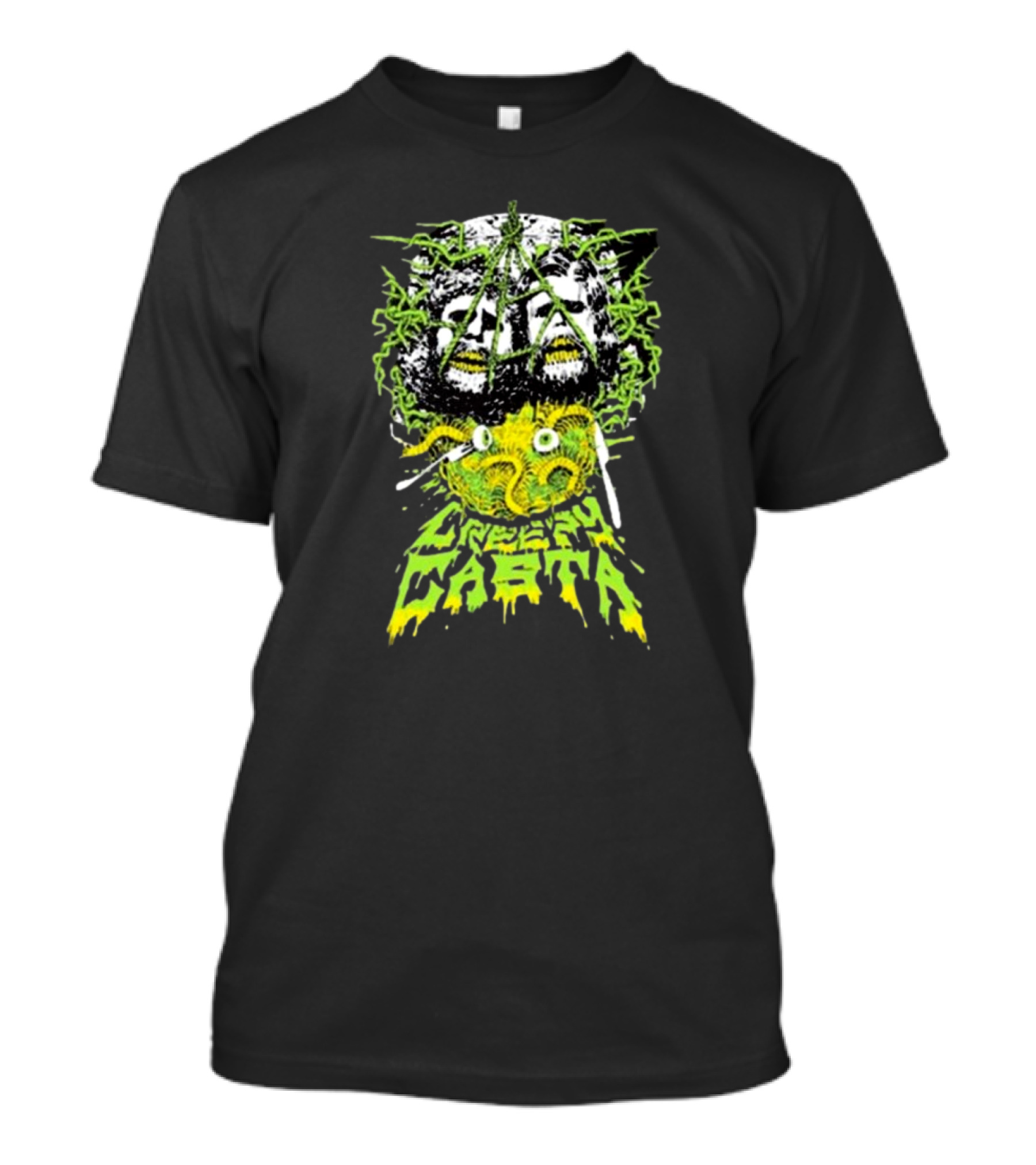 Creep Cast Creepycasta New Acid Color Horror T-Shirt