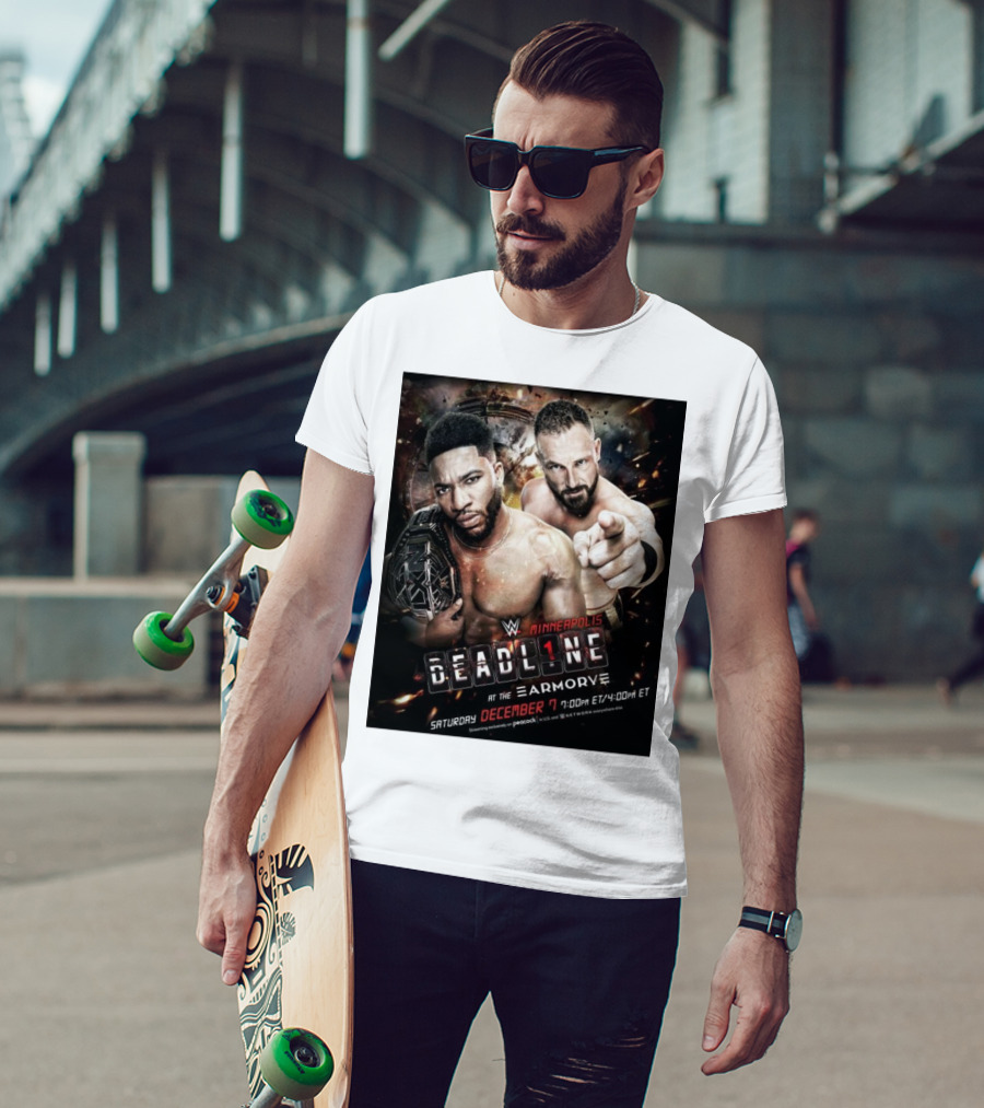 WWE NXT Deadline At The Armory Minneapolis Saturday December 7 7:00 PM ET / 4:00 PM ET T-Shirt