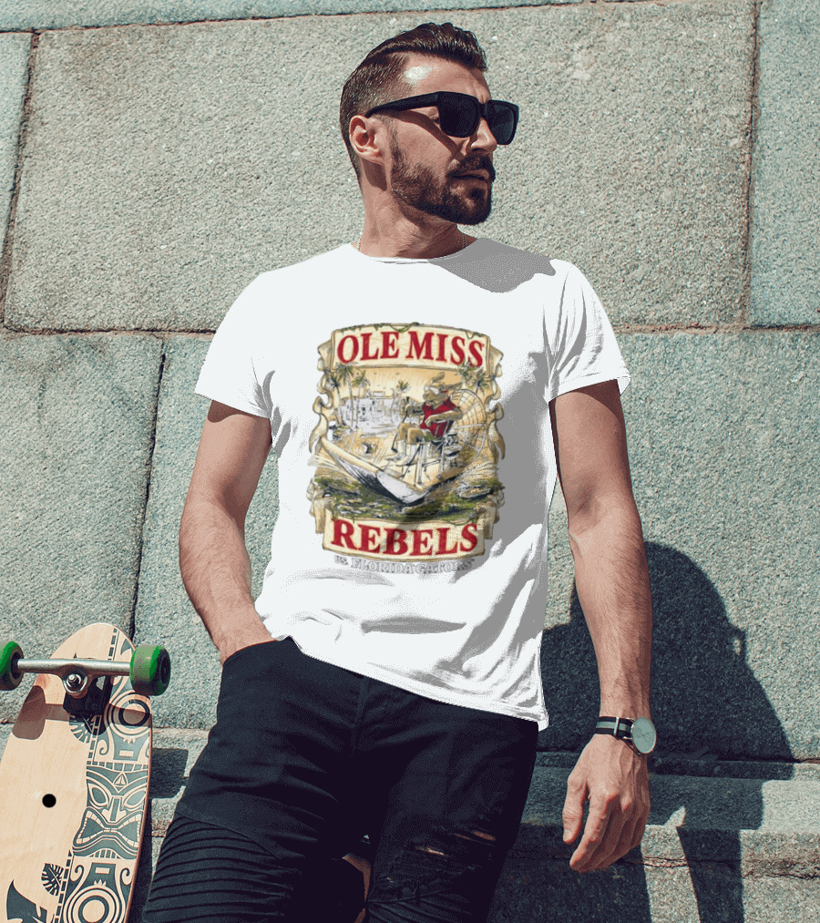 Ole Miss Rebels Vs. Florida Gators Game Day T-Shirt