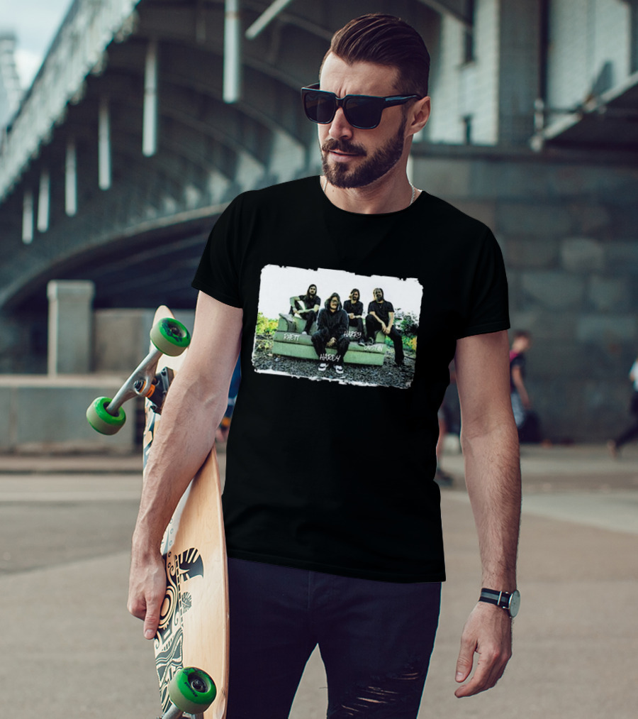 Rhett Hardy Harry Justin Band Photo T-Shirt