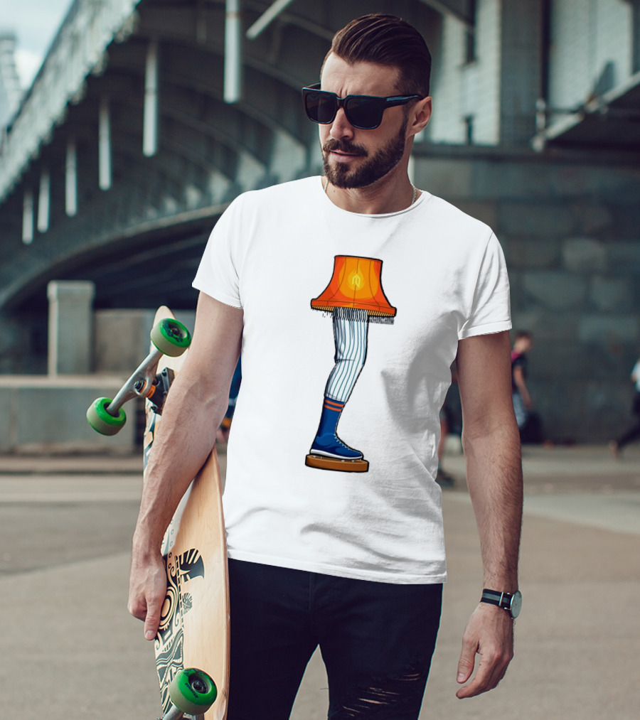 LGM Leg Lamp New York Mets MLB Baseball T-Shirt
