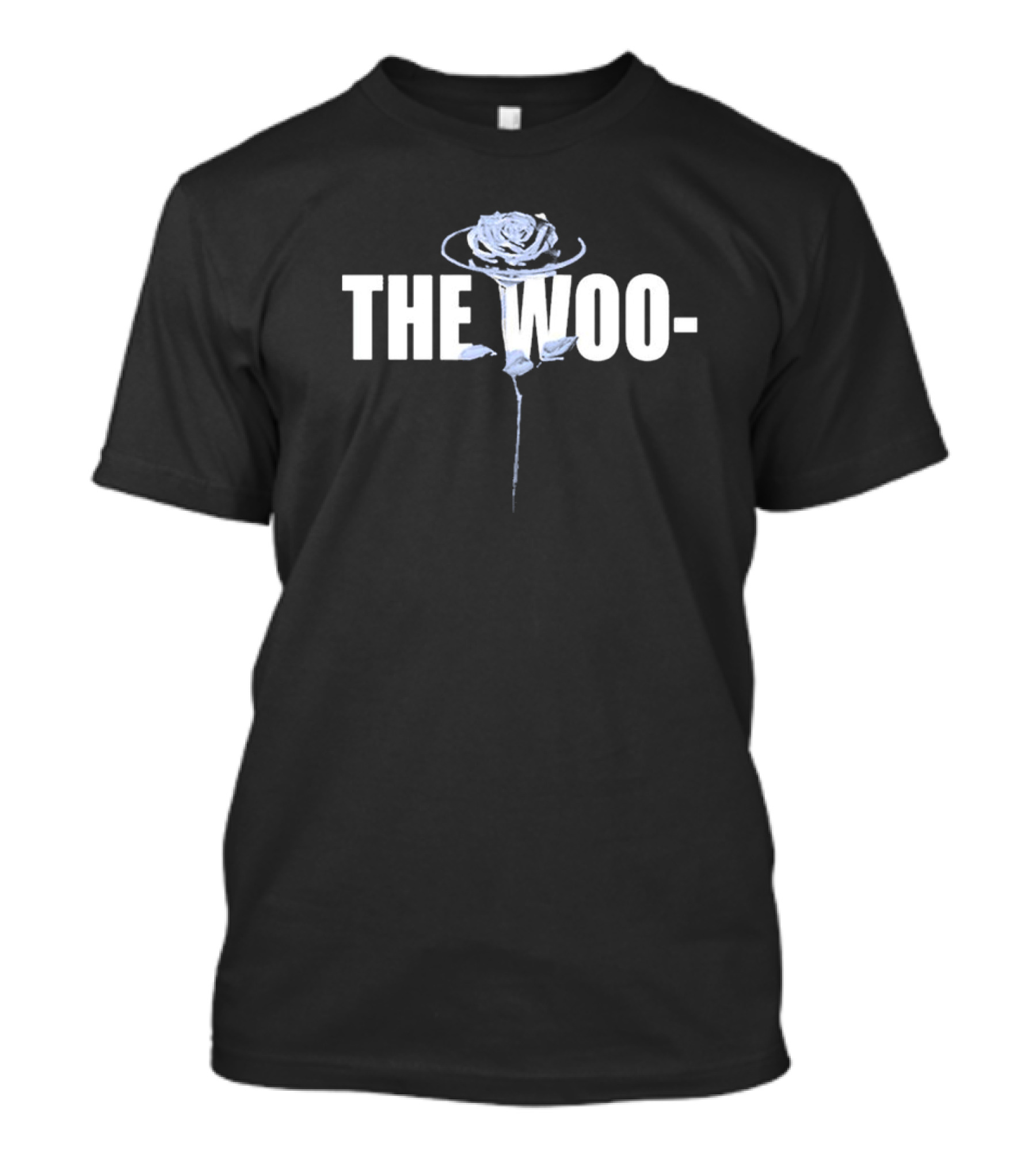 From Stockx Pop Smoke X Vlone The Woo Rose T-Shirt