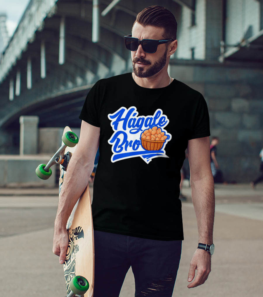 Hágale Huevos Bro El Salvador Basket Gift T-Shirt