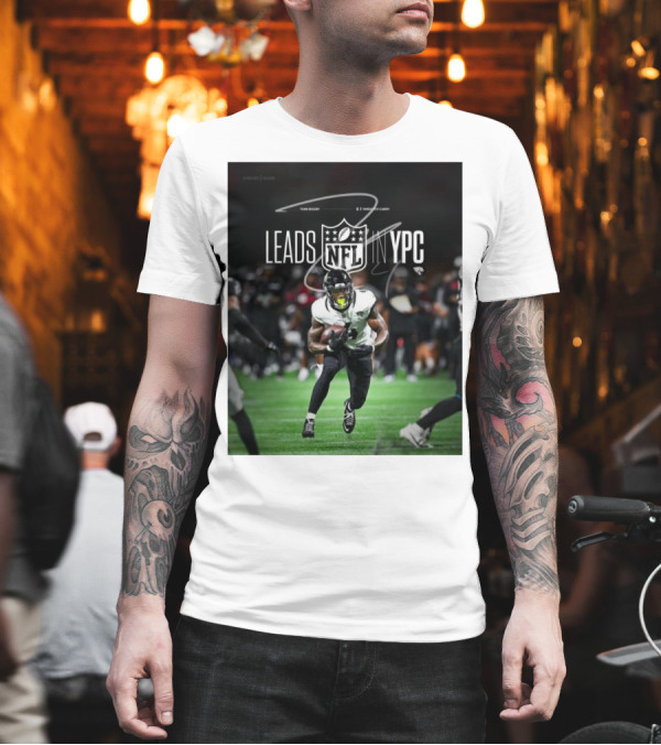 Tank Bigsby Jacksonville Jaguars NFL Leads YPC Signature Football Action T-Shirt Tank Bigsby Jacksonville Jaguars NFL Leads YPC Signature Football Action T-Shirt