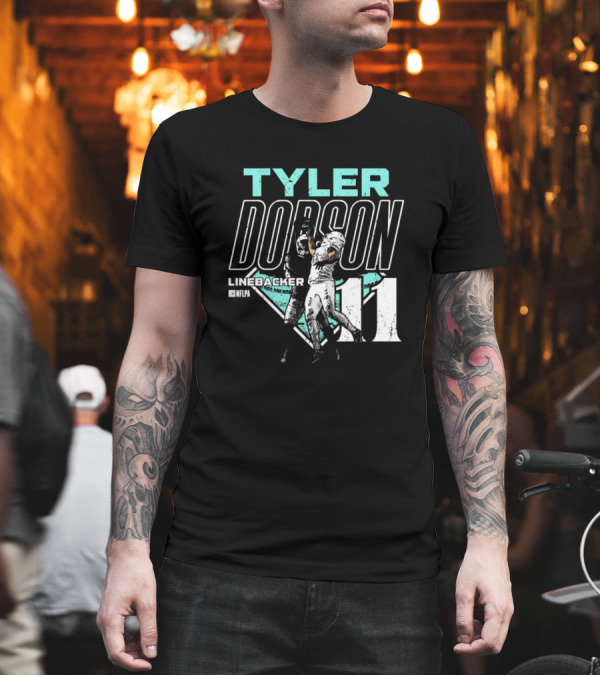 Tyler Dodson NFLPA Miami Dolphins Linebacker One-Handed Catch 11 T-Shirt Tyler Dodson NFLPA Miami Dolphins Linebacker One-Handed Catch 11 T-Shirt