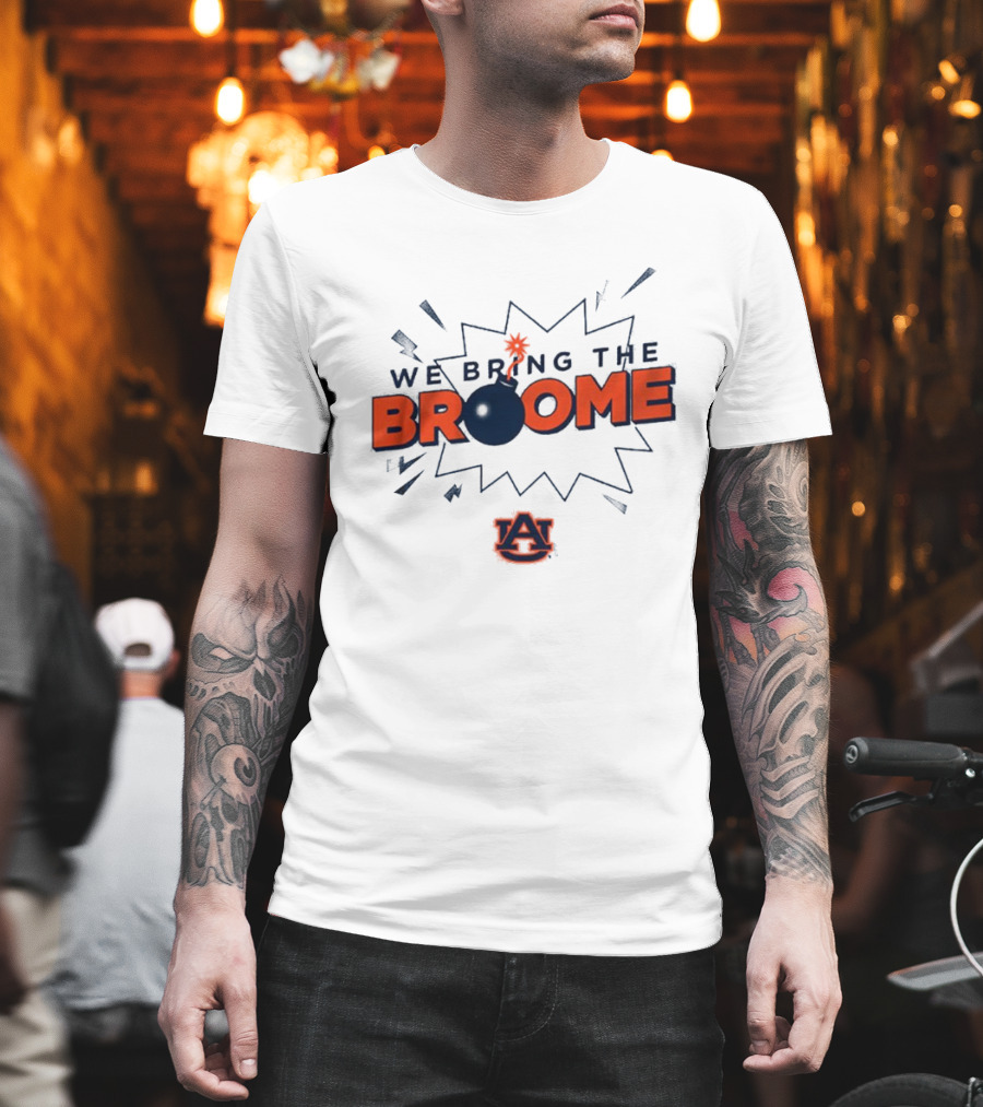 Auburn Tigers Basketball We Bring the Broome Explosion with AU T-Shirt