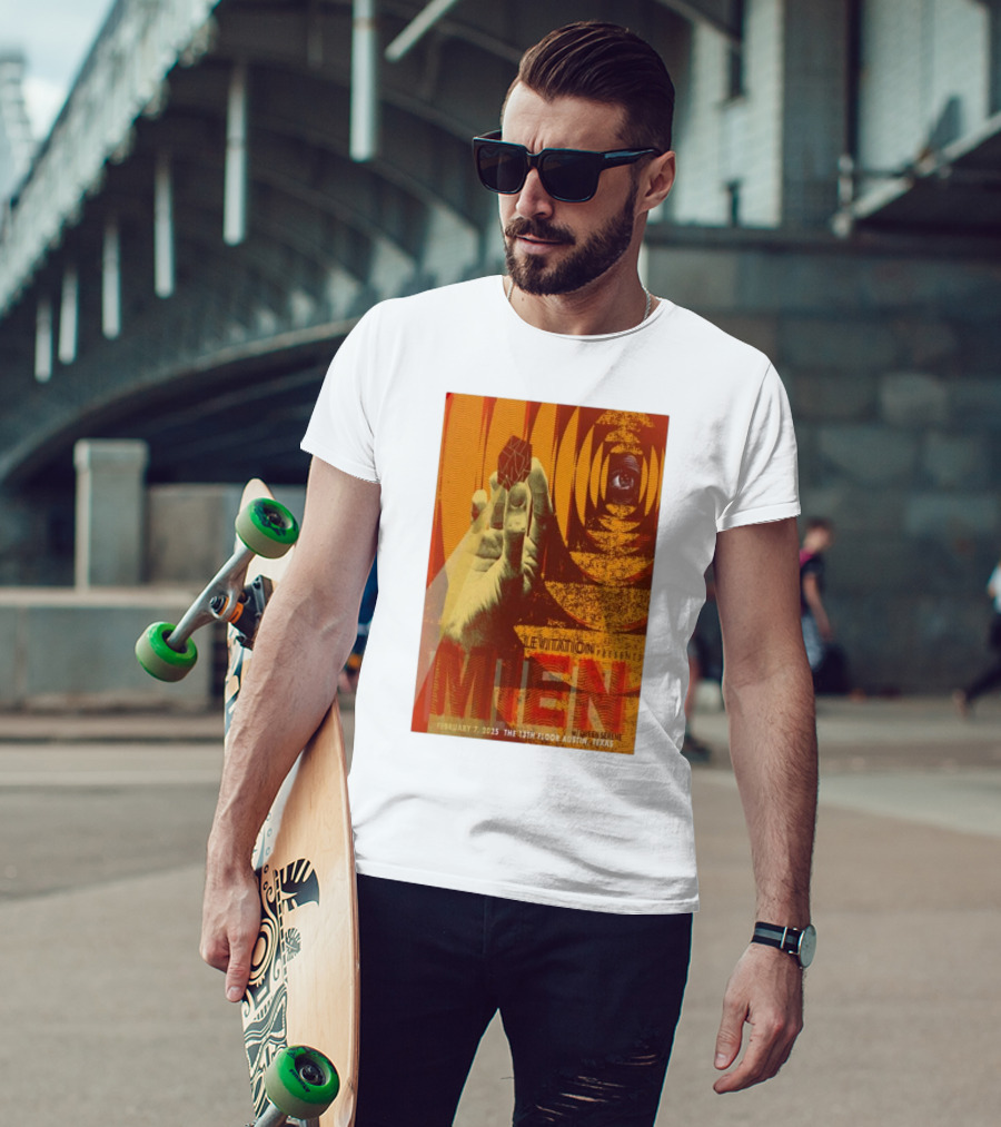 Levitation Presents Mien February 7 2025 The 13th Floor Austin Texas With Queen Serene T-Shirt