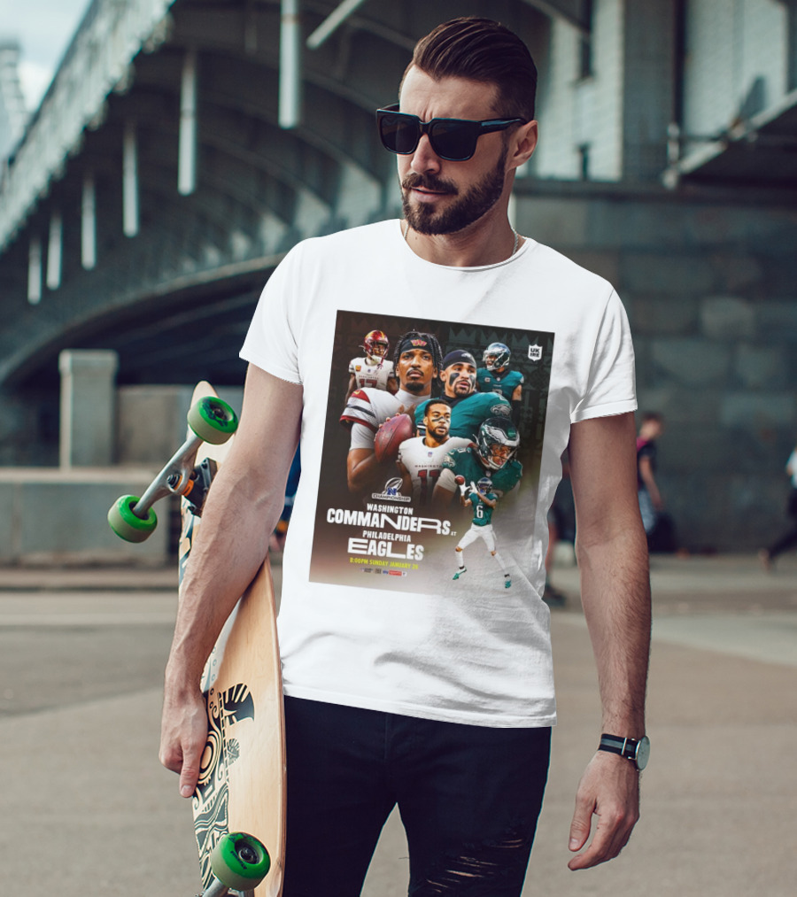 NFC Championship Washington Commanders At Philadelphia Eagles Sunday January 26 Super Bowl LIX T-Shirt