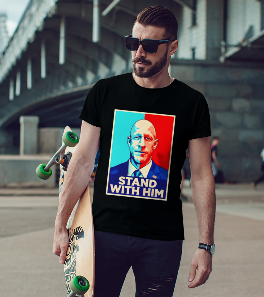 Stand With Him Brian McGinnis Hope Style Supporting Israel T-Shirt
