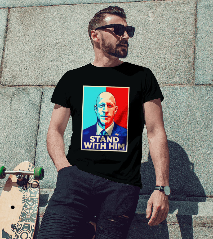 Stand With Him Brian McGinnis Hope Style Supporting Israel T-Shirt