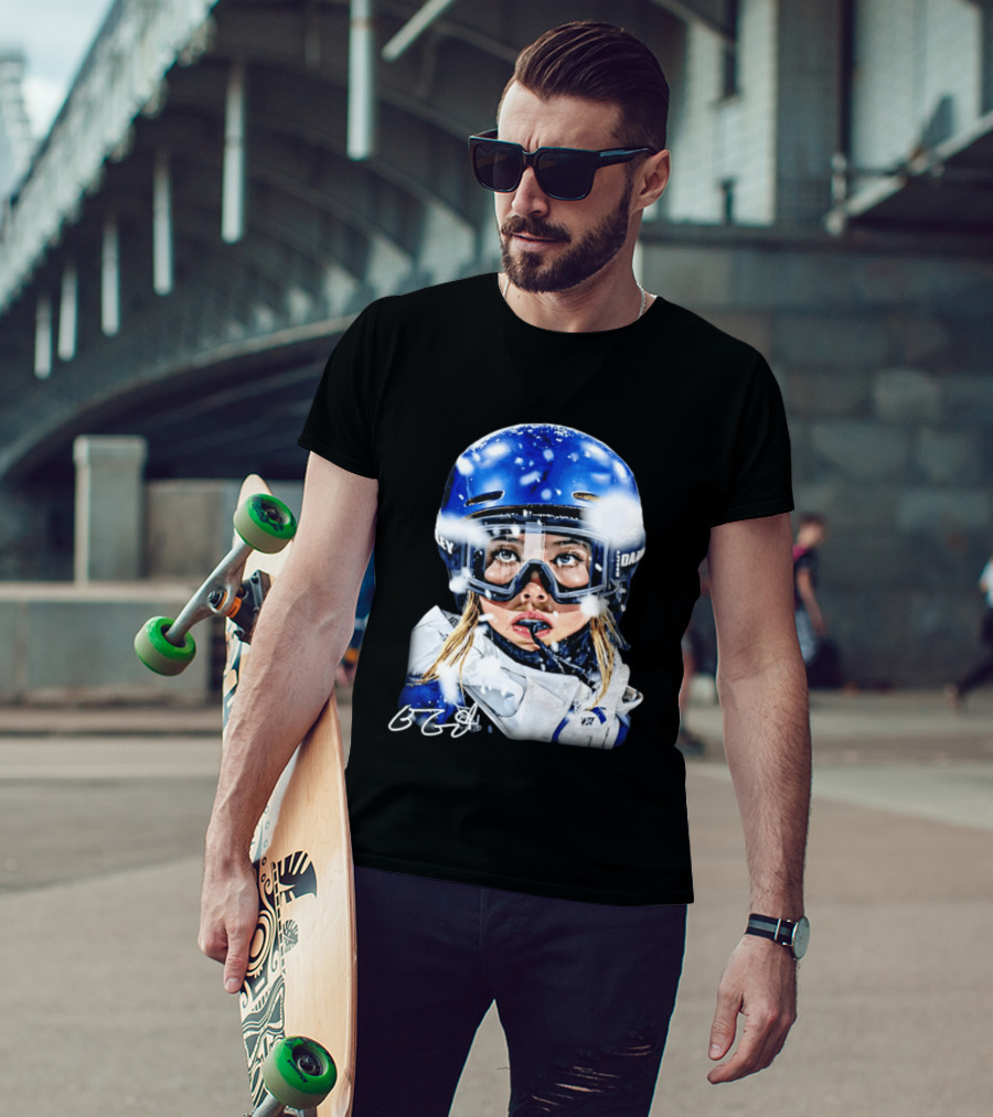 Eileen Gu Aura Snowboard Oakley Goggles Winter Sports T-Shirt