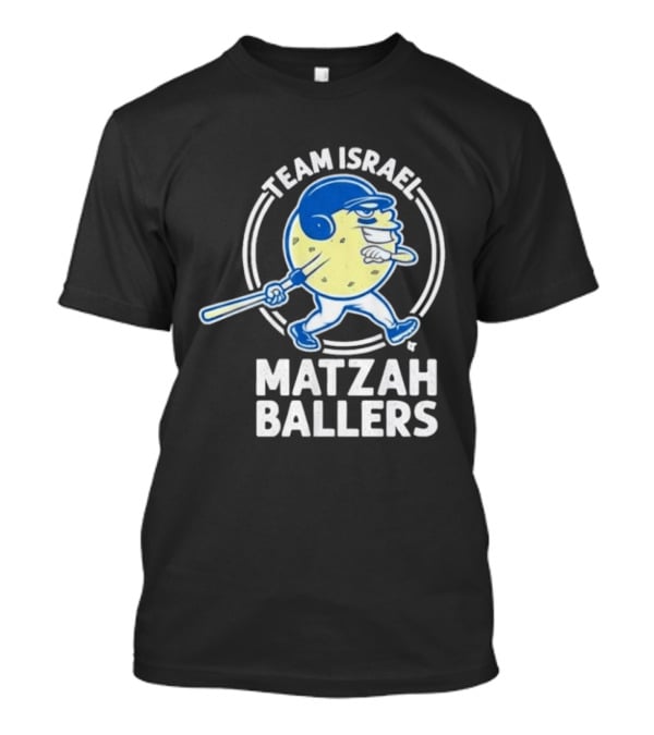 Team Israel Matzah Ballers Garrett Stubbs T-Shirt