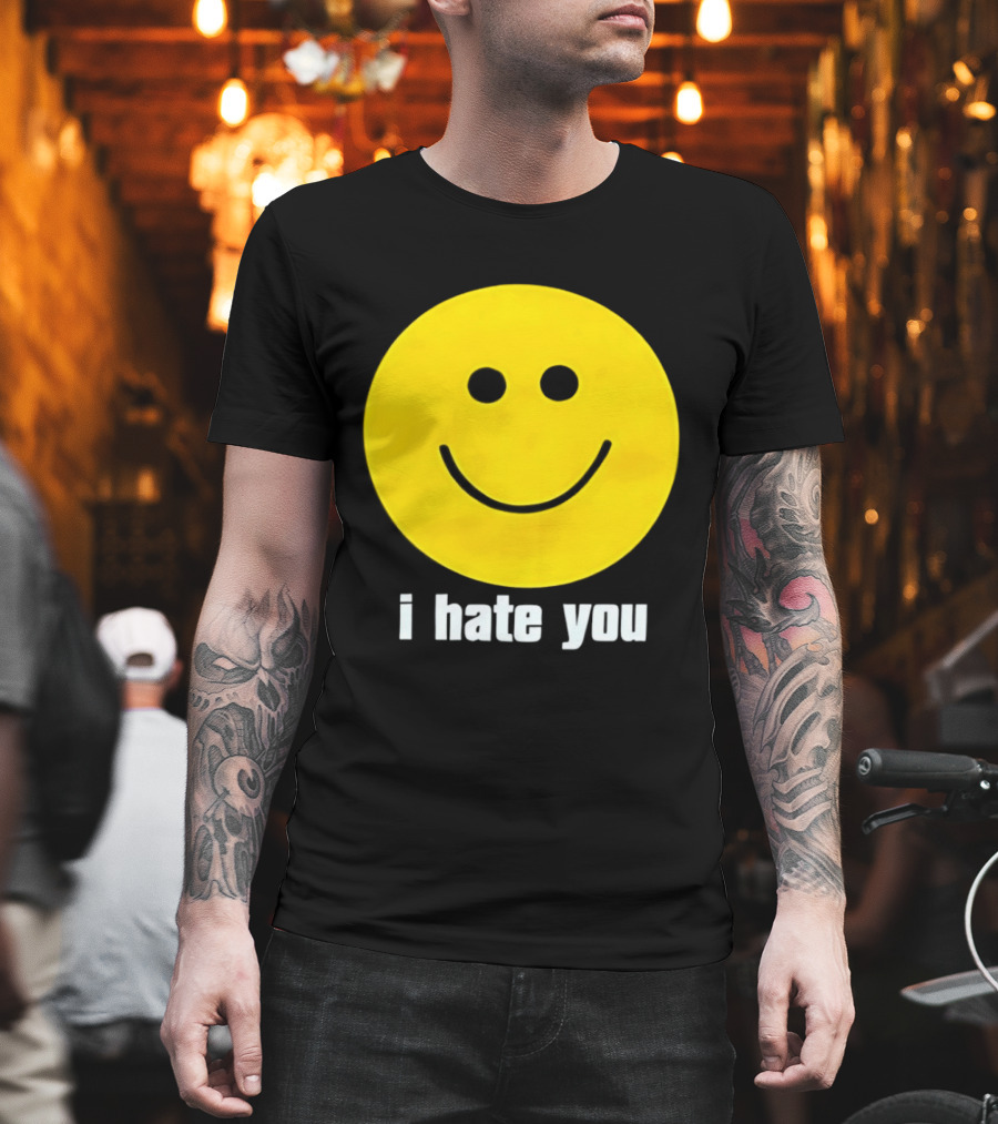 Harry I Hate You Smiley Face T-Shirt