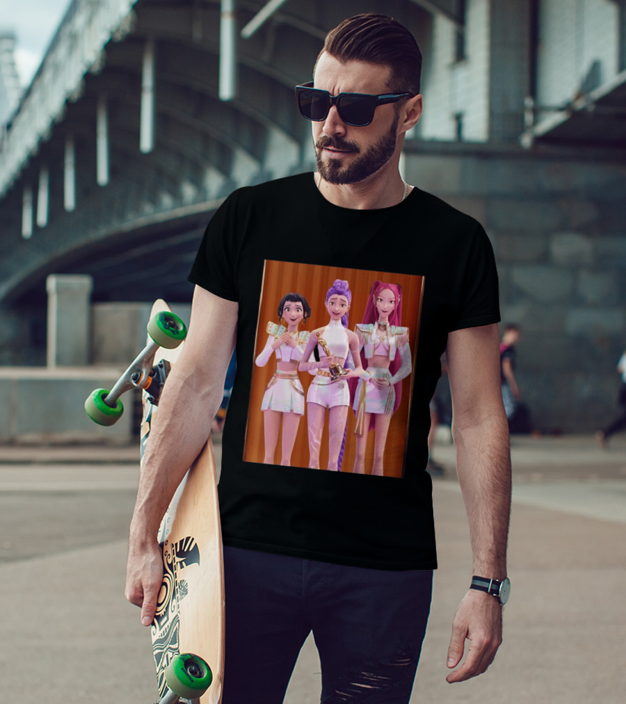 K Pop Demon Hunters Animated Feature Film Oscar Winners T-Shirt