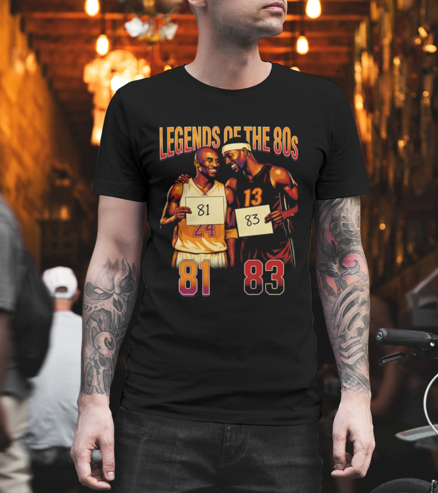 Legends Of The 80s 81 83 T-Shirt