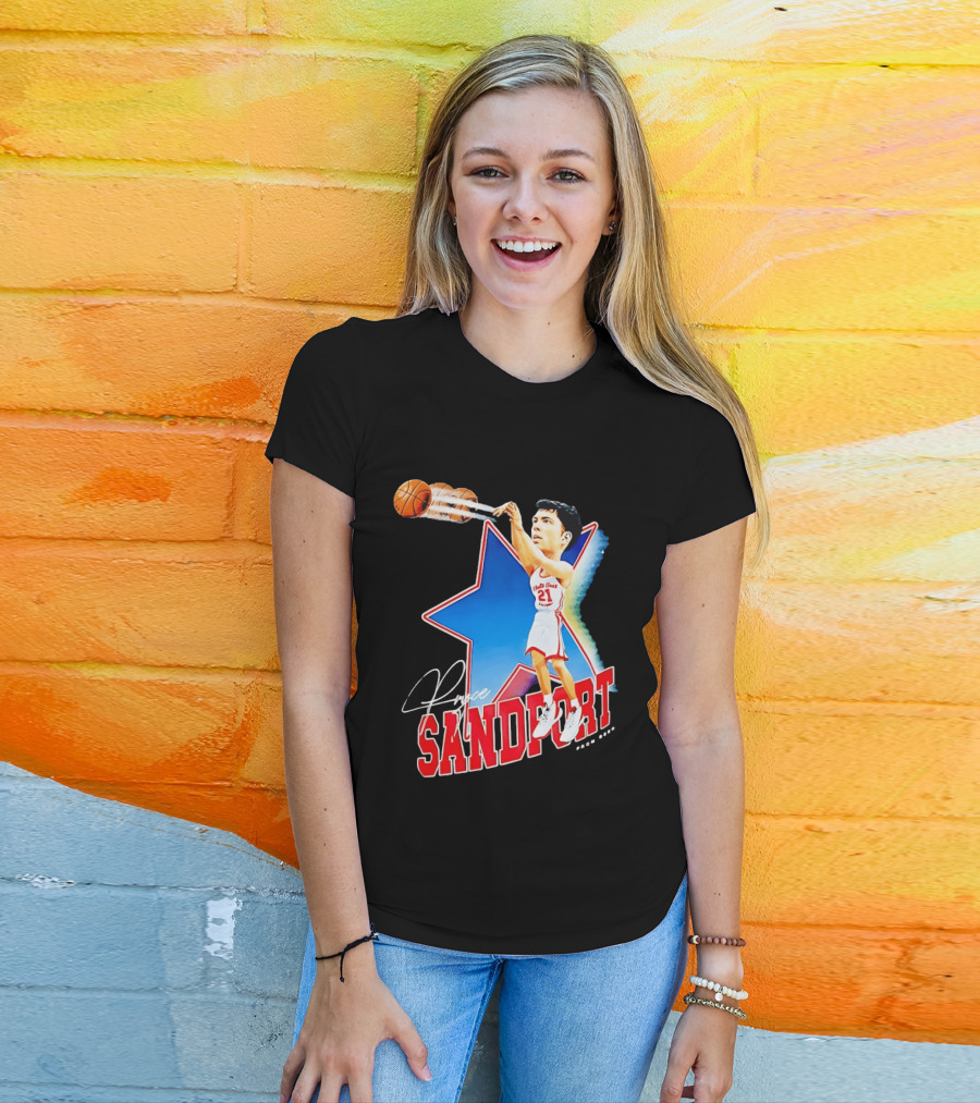 Pryce Sandfort Nebraska Cornhuskers Basketball Star Player 21 T-Shirt