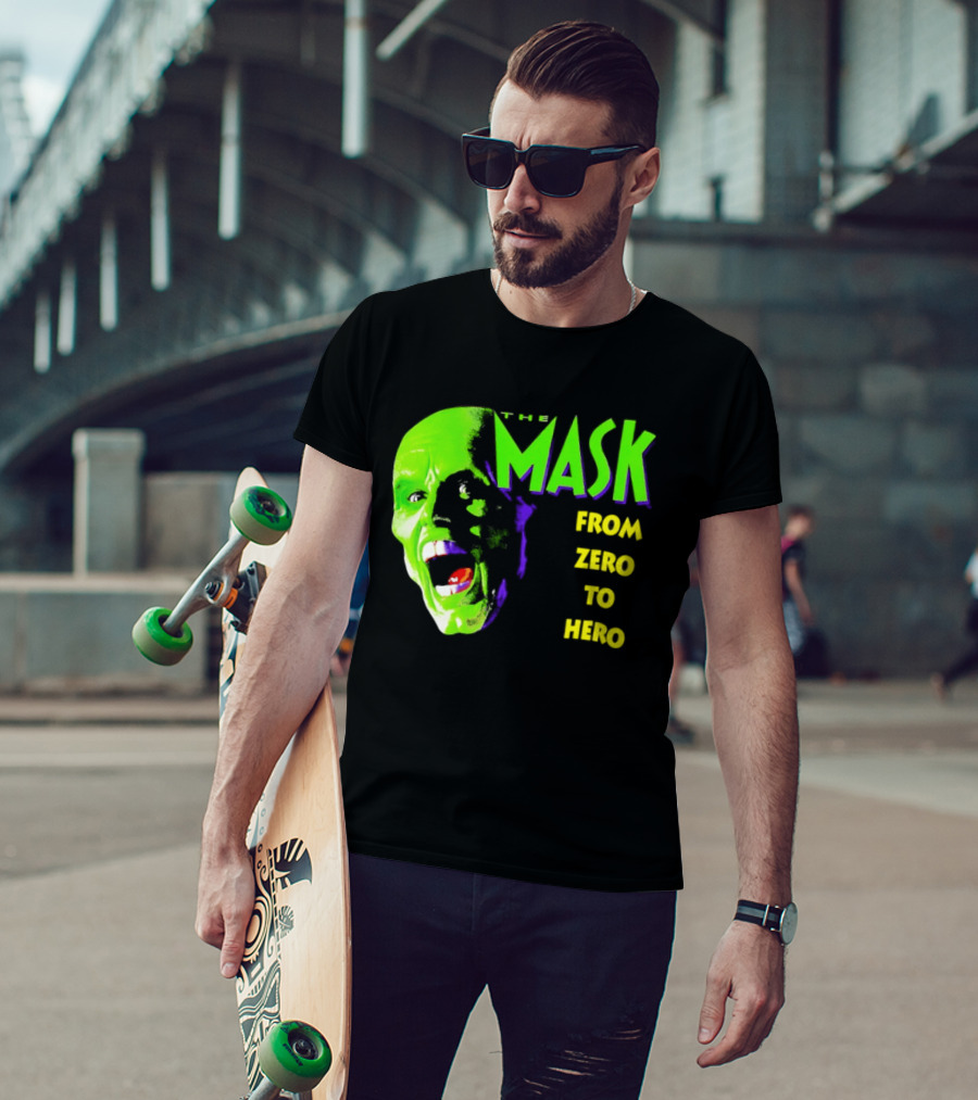 The Mask Movie From Zero To Hero Face T-Shirt