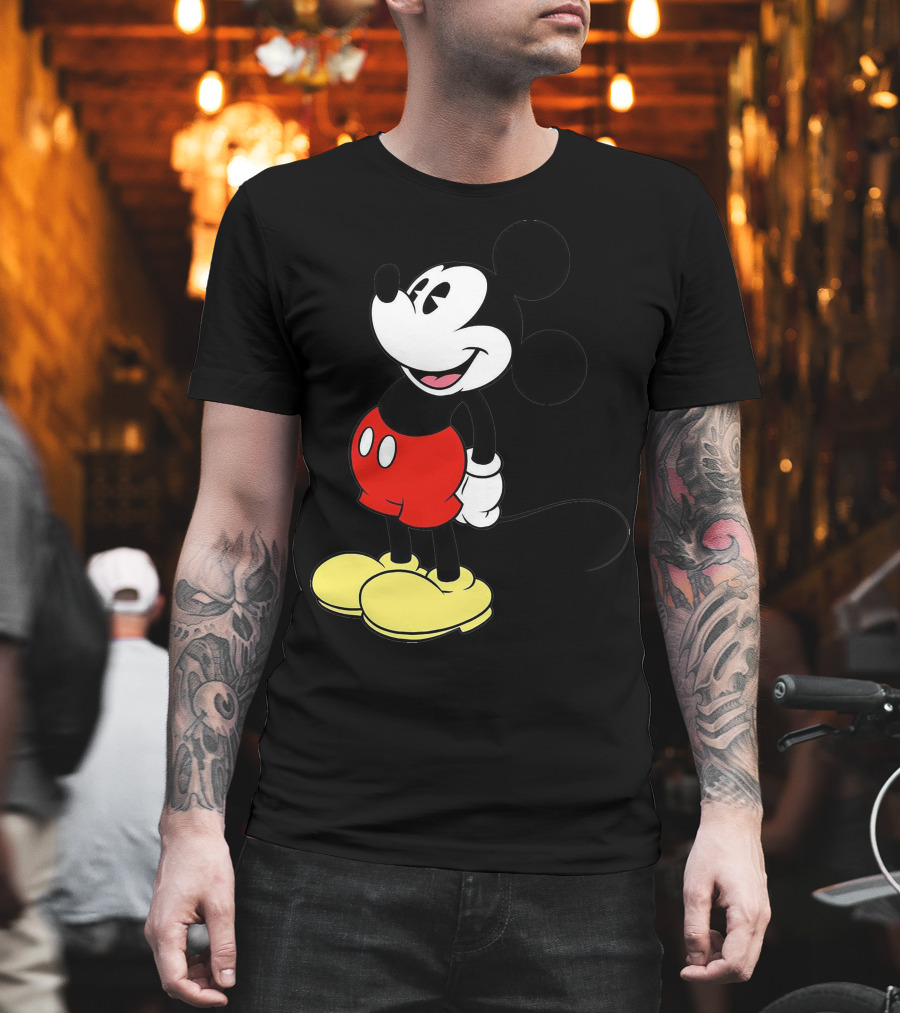 Just A Woman Who Loves Mickey Mouse T-Shirt