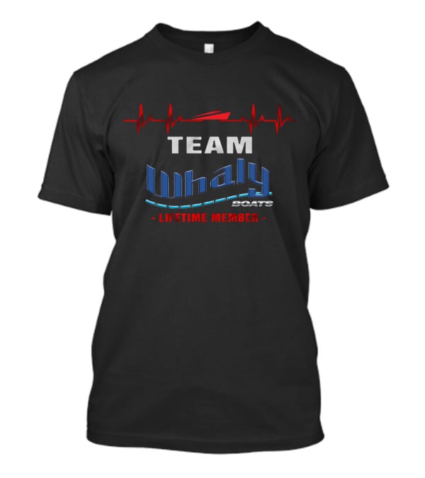 Team Whaly Boats Lifetime Member T-Shirt