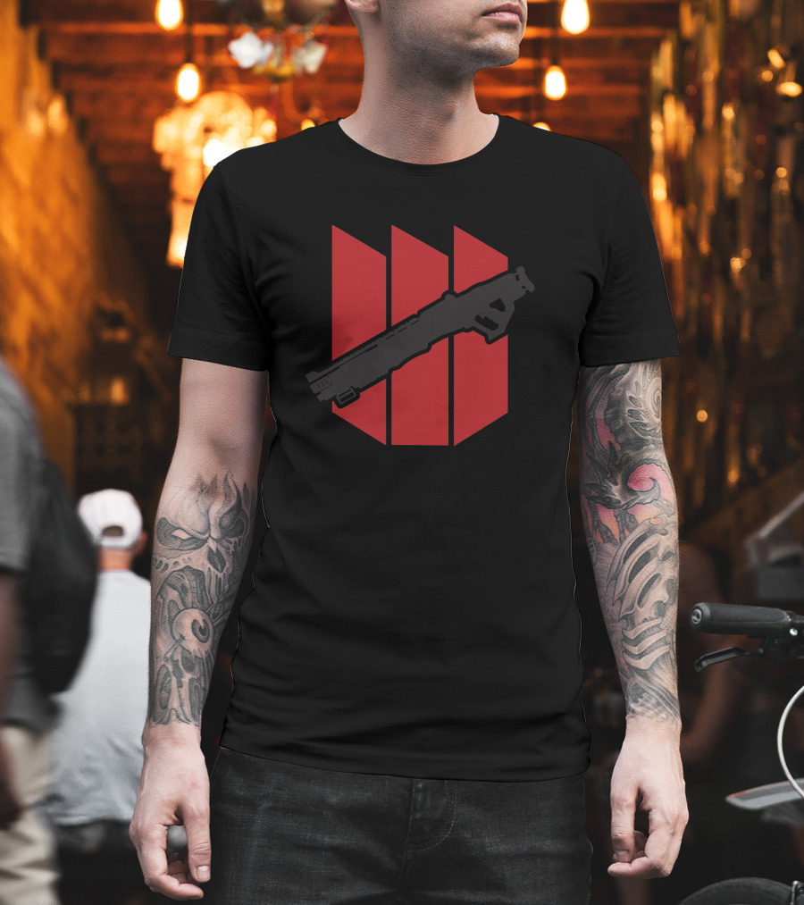 Apex Legends Mastiff Shotgun Red Stripes Emblem 1253054 T-Shirt