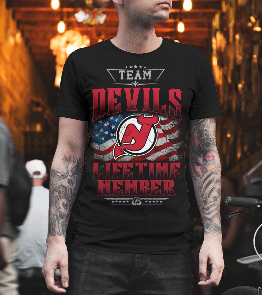 Team Devils Lifetime Member T-Shirt