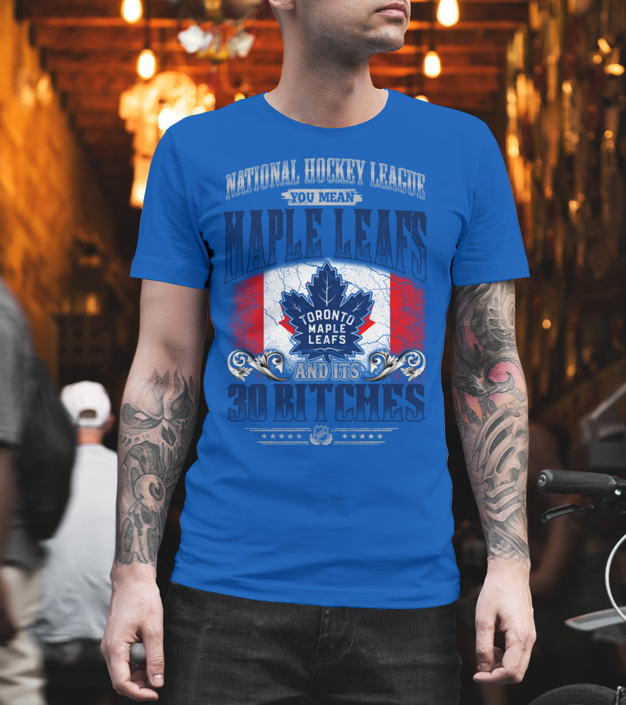 National Hockey League You Mean Toronto Maple Leafs And Its 30 Bitches T-Shirt