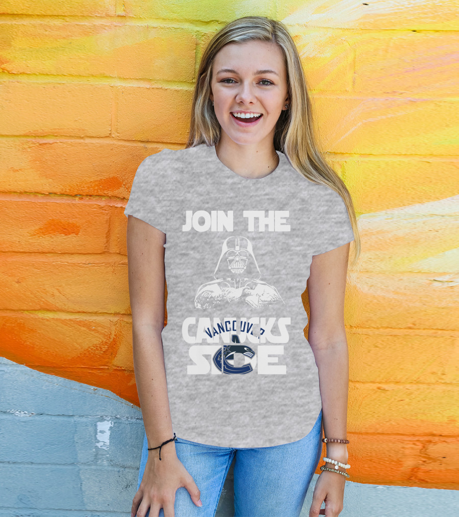 Join The Vancouver Canucks Side T-Shirt