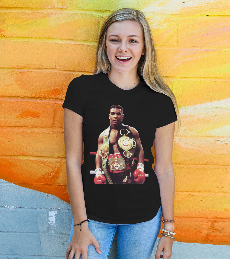 Mike Tyson Iron Mike Champion Boxing Legend T-Shirt