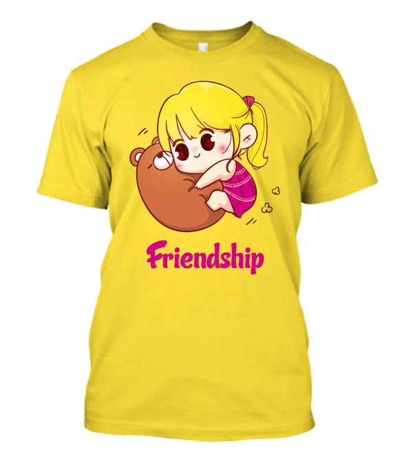 Friendship Baby Comfortable Bear Hug Illustration For Brother T-Shirt
