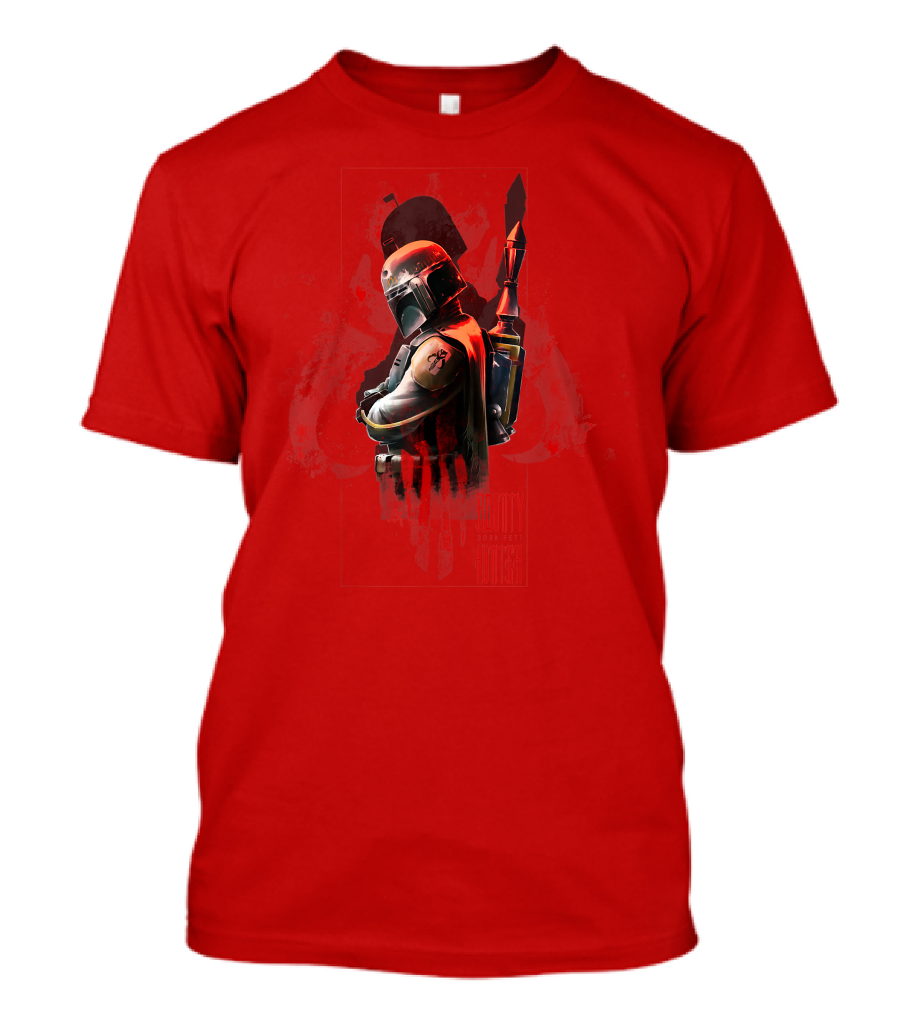 Star Wars Boba Fett Mandalorian Hunter Mythosaur Crest T-Shirt
