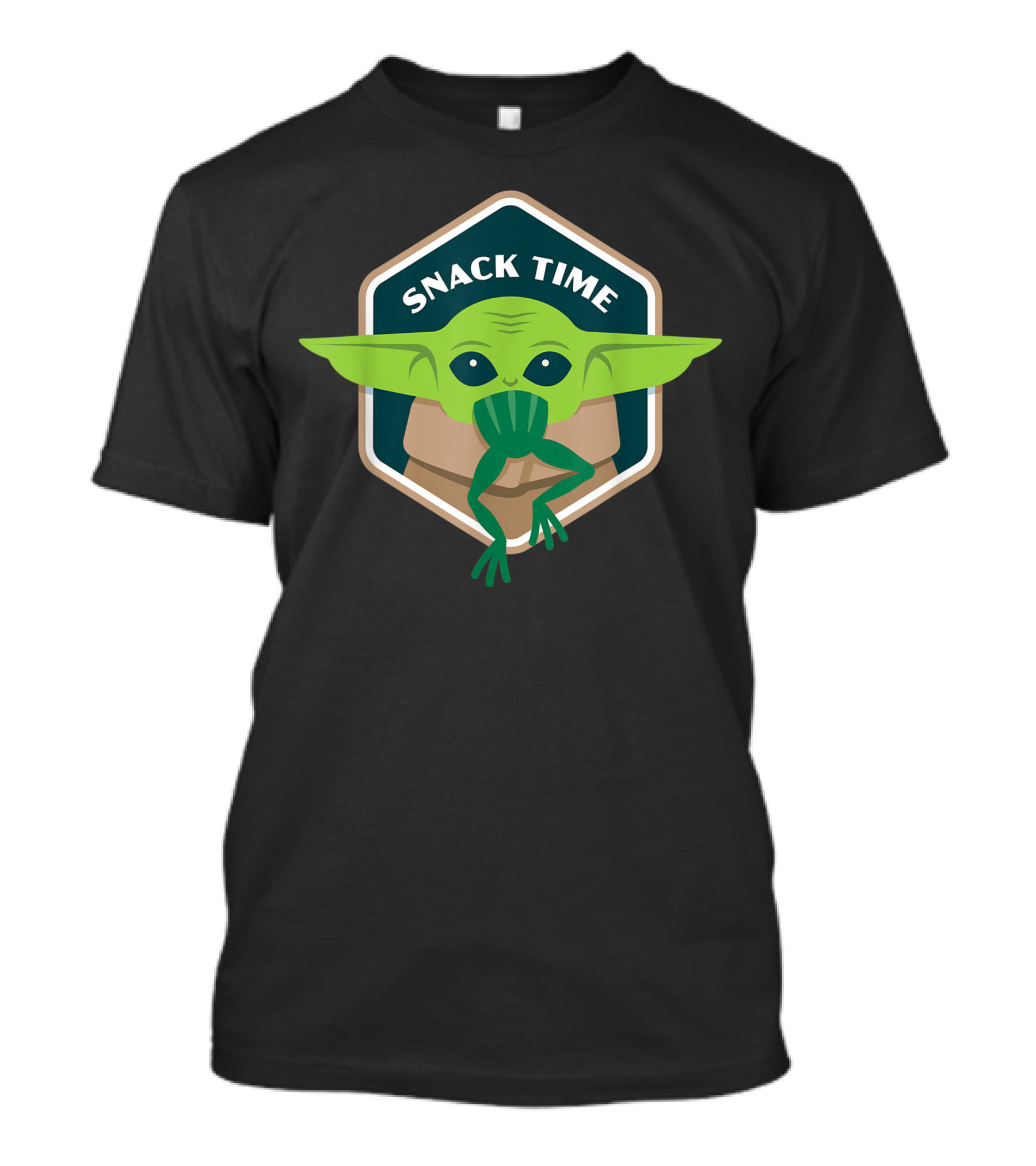 Star Wars The Mandalorian Snack Time The Child Eating Frog T-Shirt