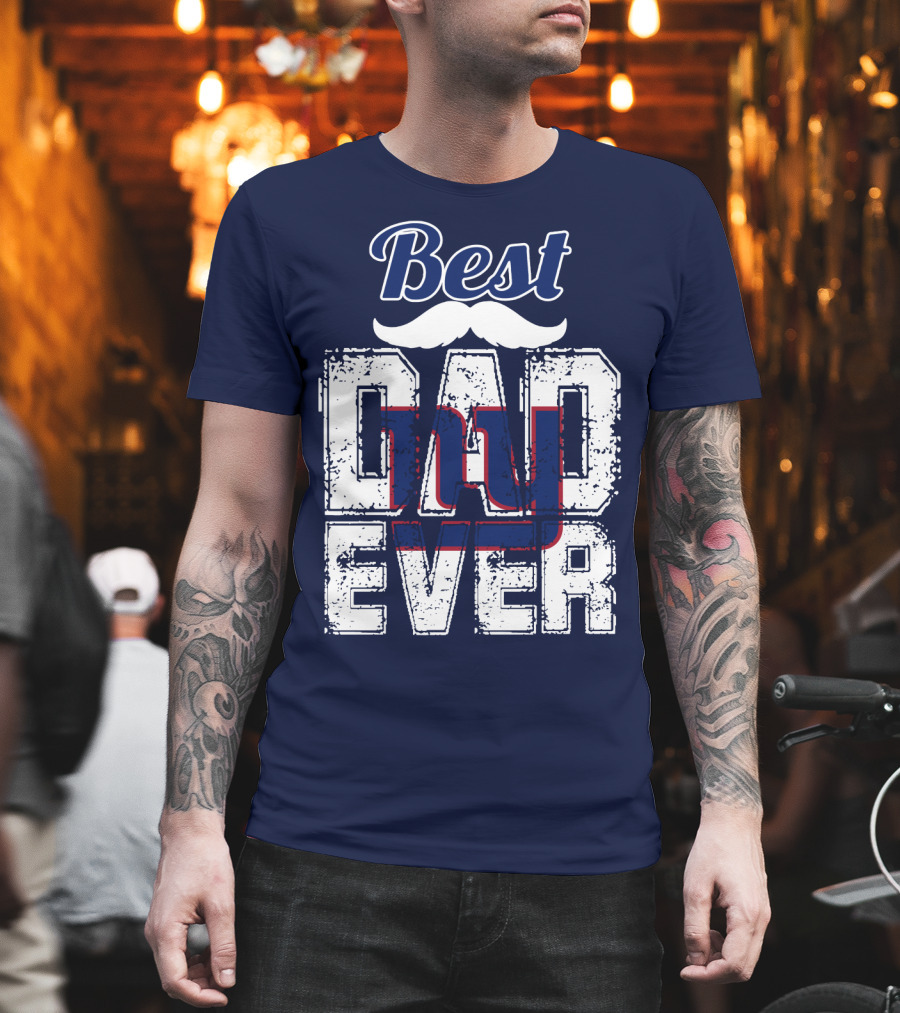 Best Dad Ever Giants T-Shirt