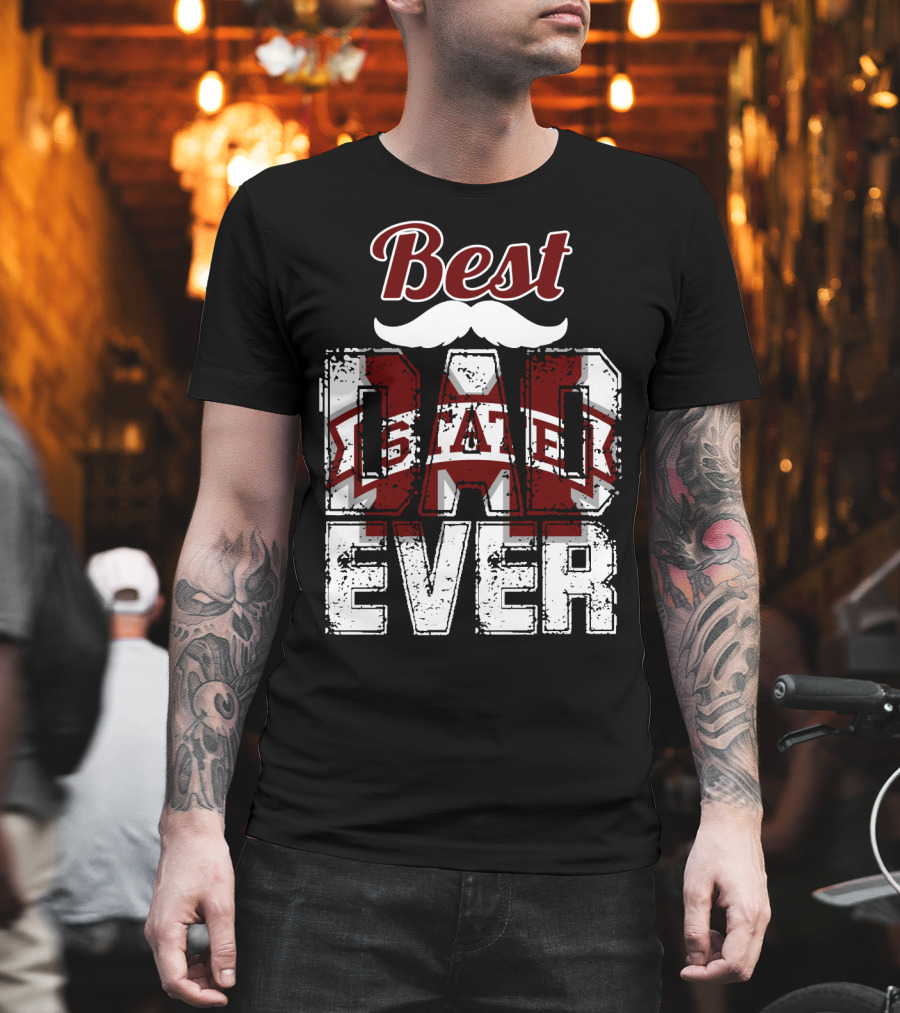 Best Mississippi State Bulldogs Dad Ever T-Shirt