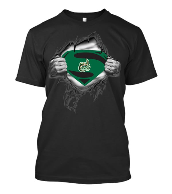 Charlotte 49ers Superman T-Shirt