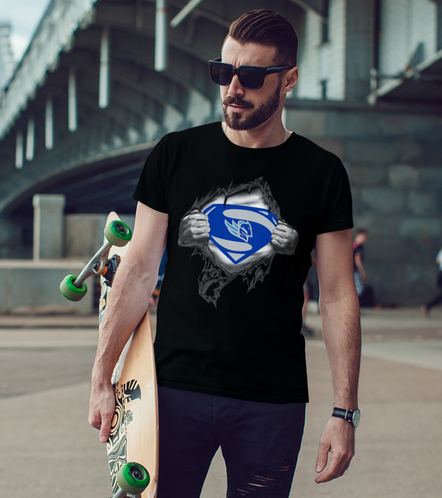 Salt Lake Stallions Emblem Superhero Concept T-Shirt