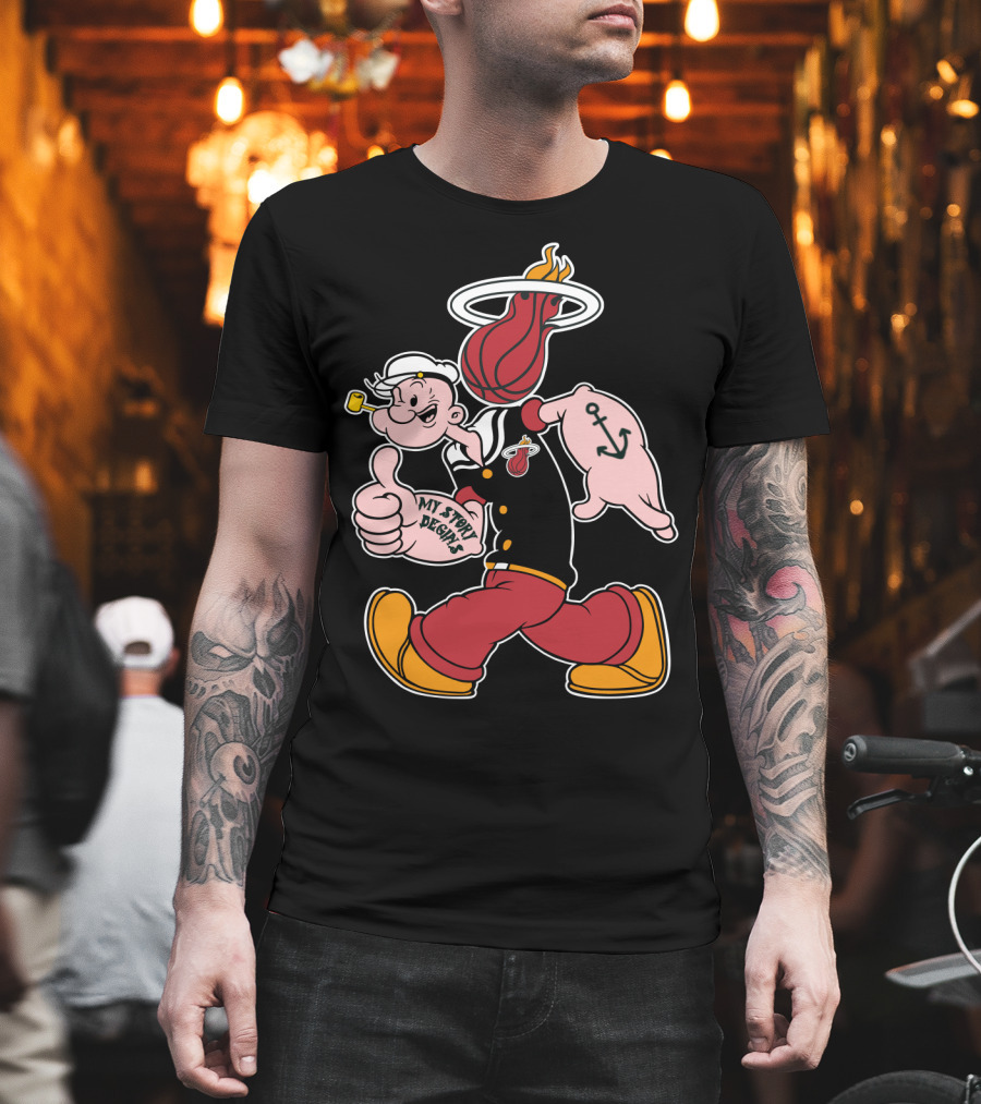 Miami Heat My Story Designs T-Shirt
