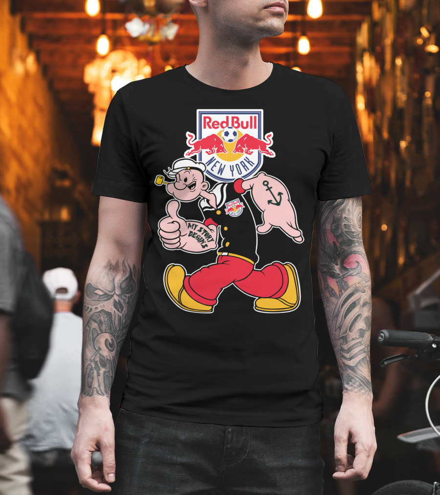 New York Red Bulls Popeye My Story Begins T-Shirt