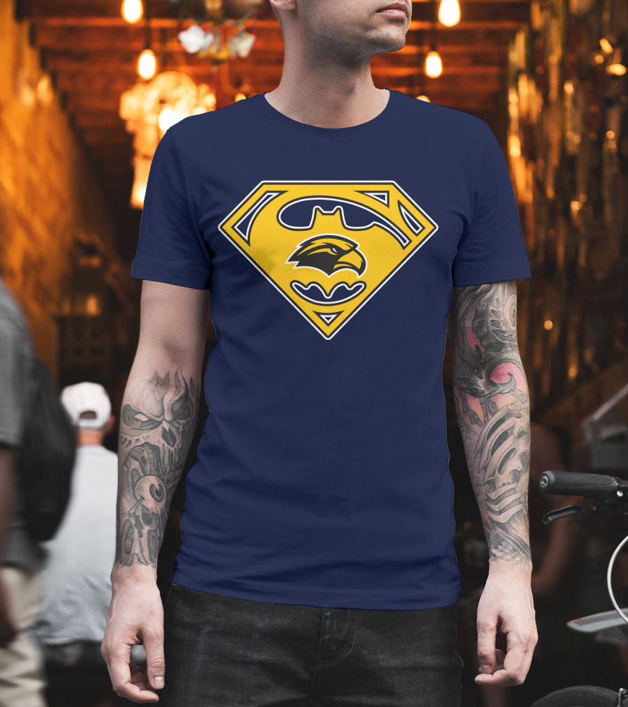 Southern Mississippi Golden Eagles Superhero T-Shirt