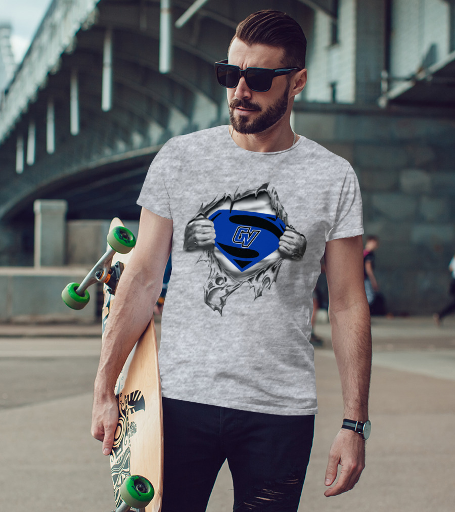 Grand Valley State Lakers Gv Superman T-Shirt