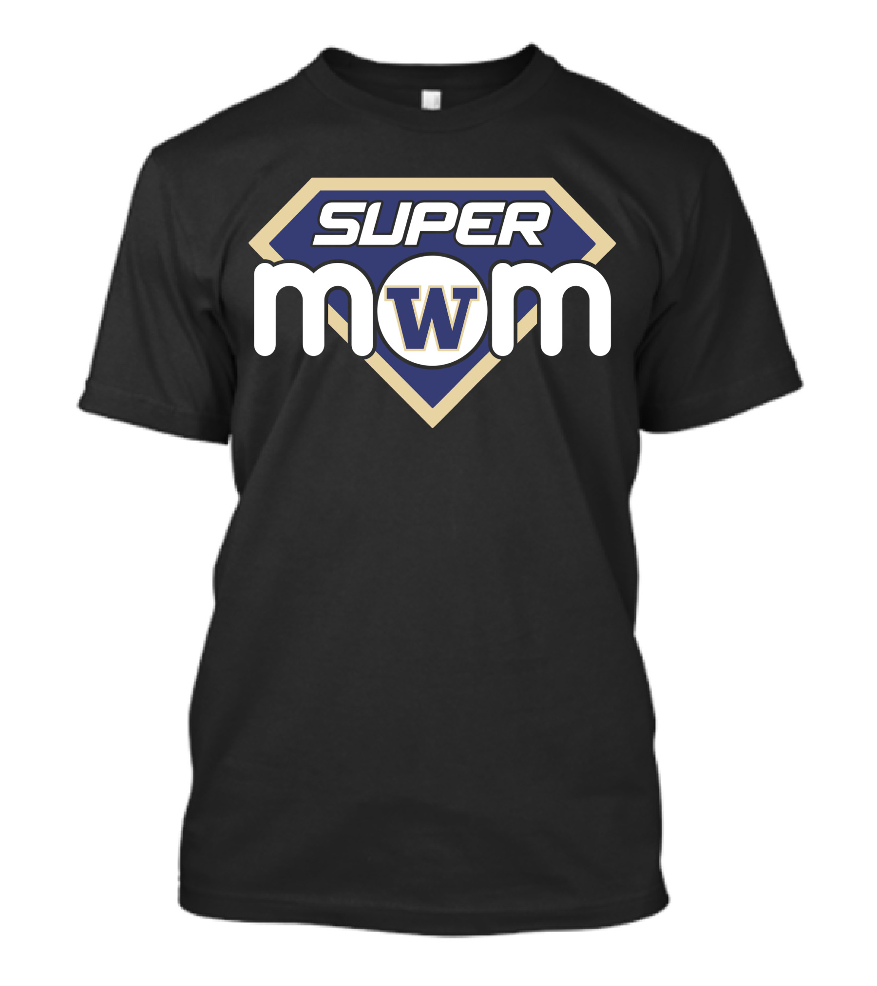 Washington Huskies Super Mom T-Shirt
