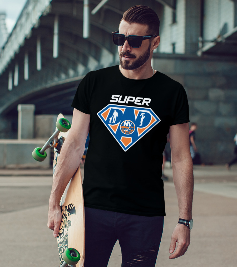 Super Dad New York Islanders Hero T-Shirt