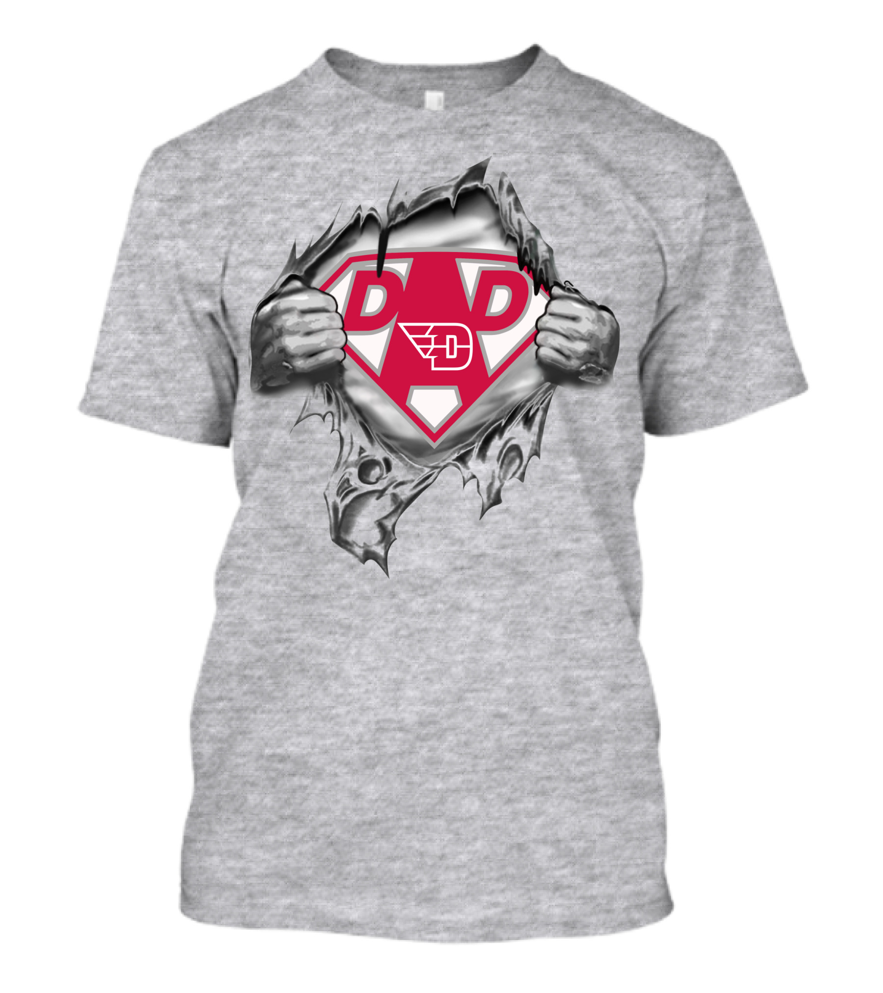 Dayton Flyers Super Dad Dd Superman T-Shirt