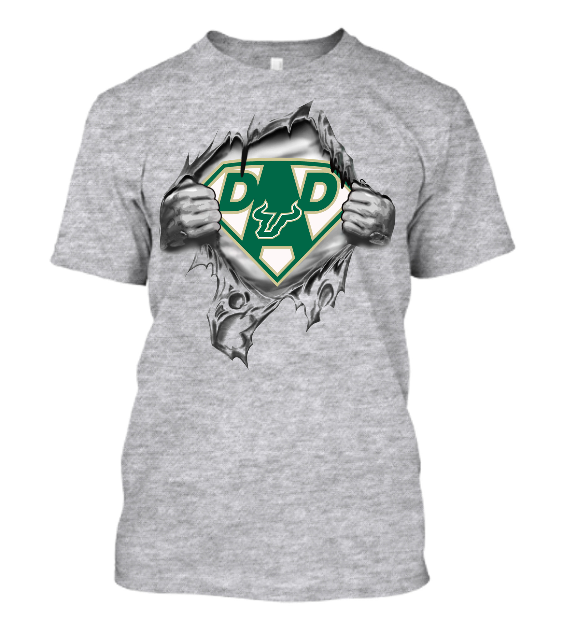 Super Dad South Florida Bulls Shield T-Shirt