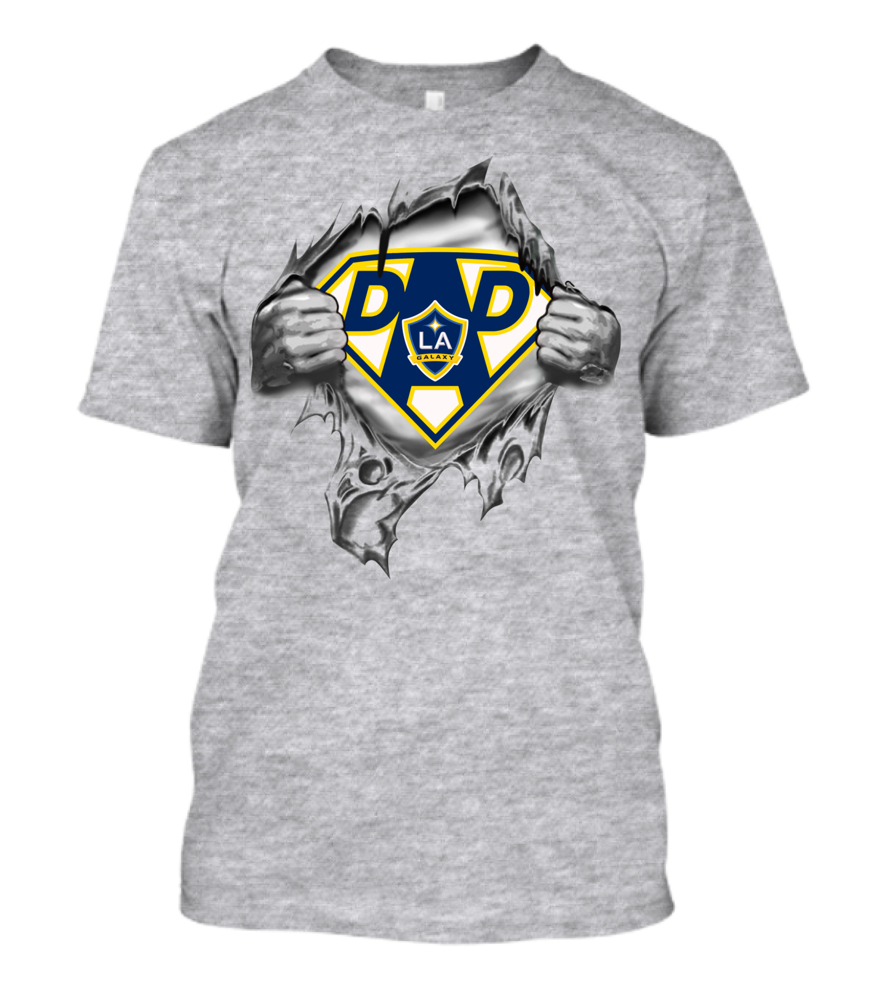 La Galaxy Super Dad Superman T-Shirt