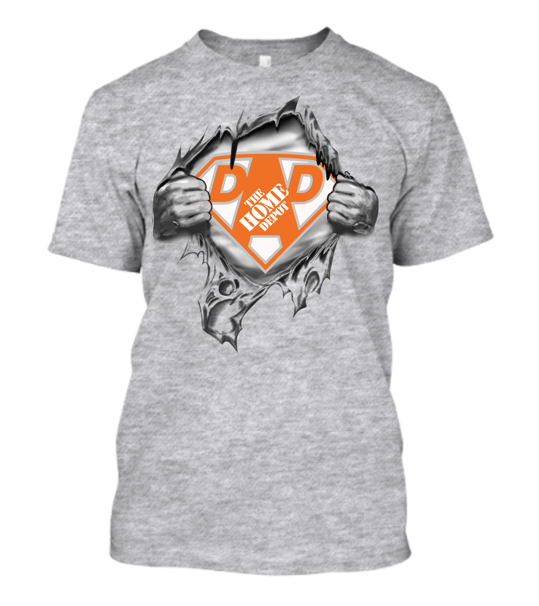 Super Dad 440 Home Depot Logo Hero T-Shirt