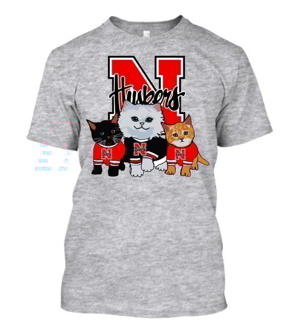 Nebraska Cornhuskers Huskers Cats In Red Jerseys T-Shirt
