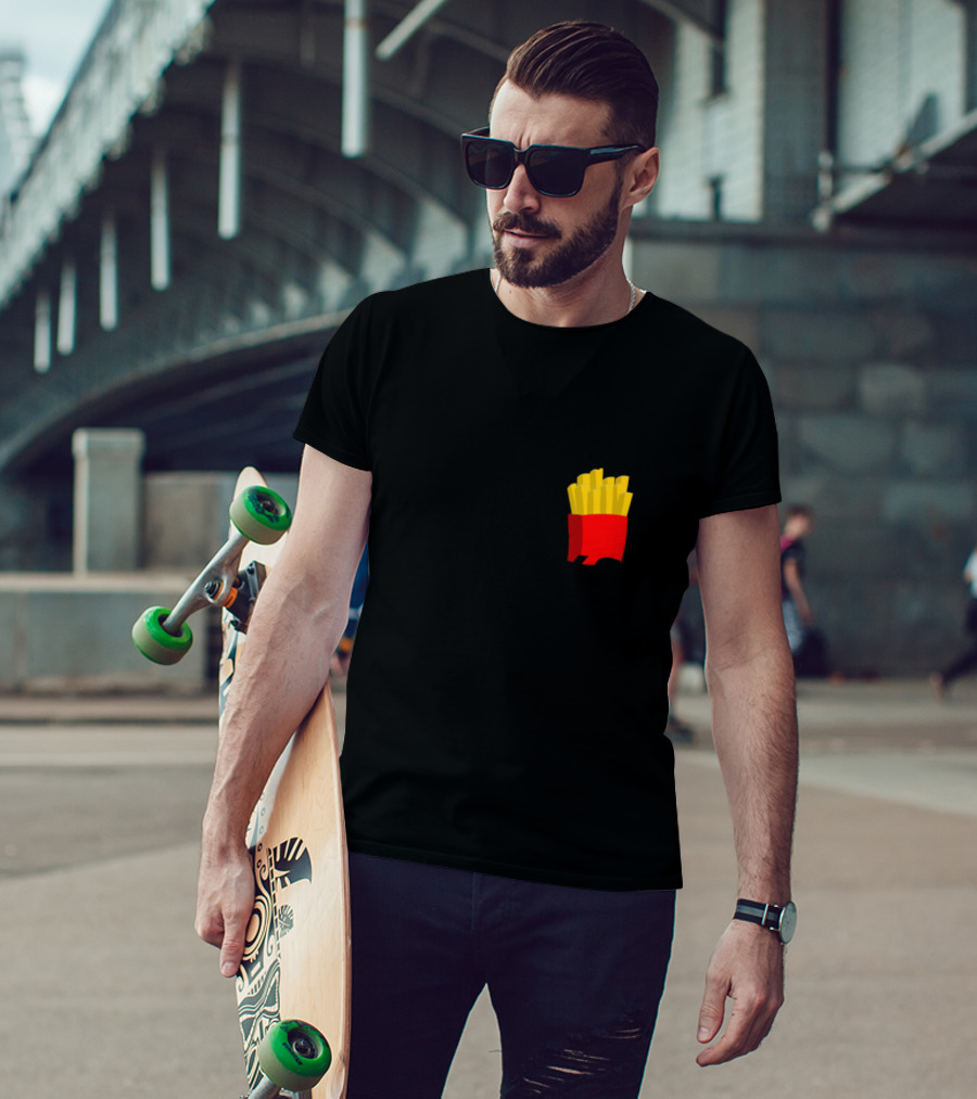 I Want Two Breaks Frites Fries T-Shirt